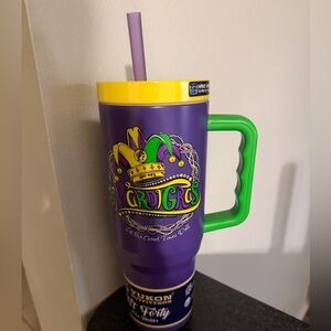 Buc-ee's Mardi Gras 2026 Purple Tumbler - 40oz